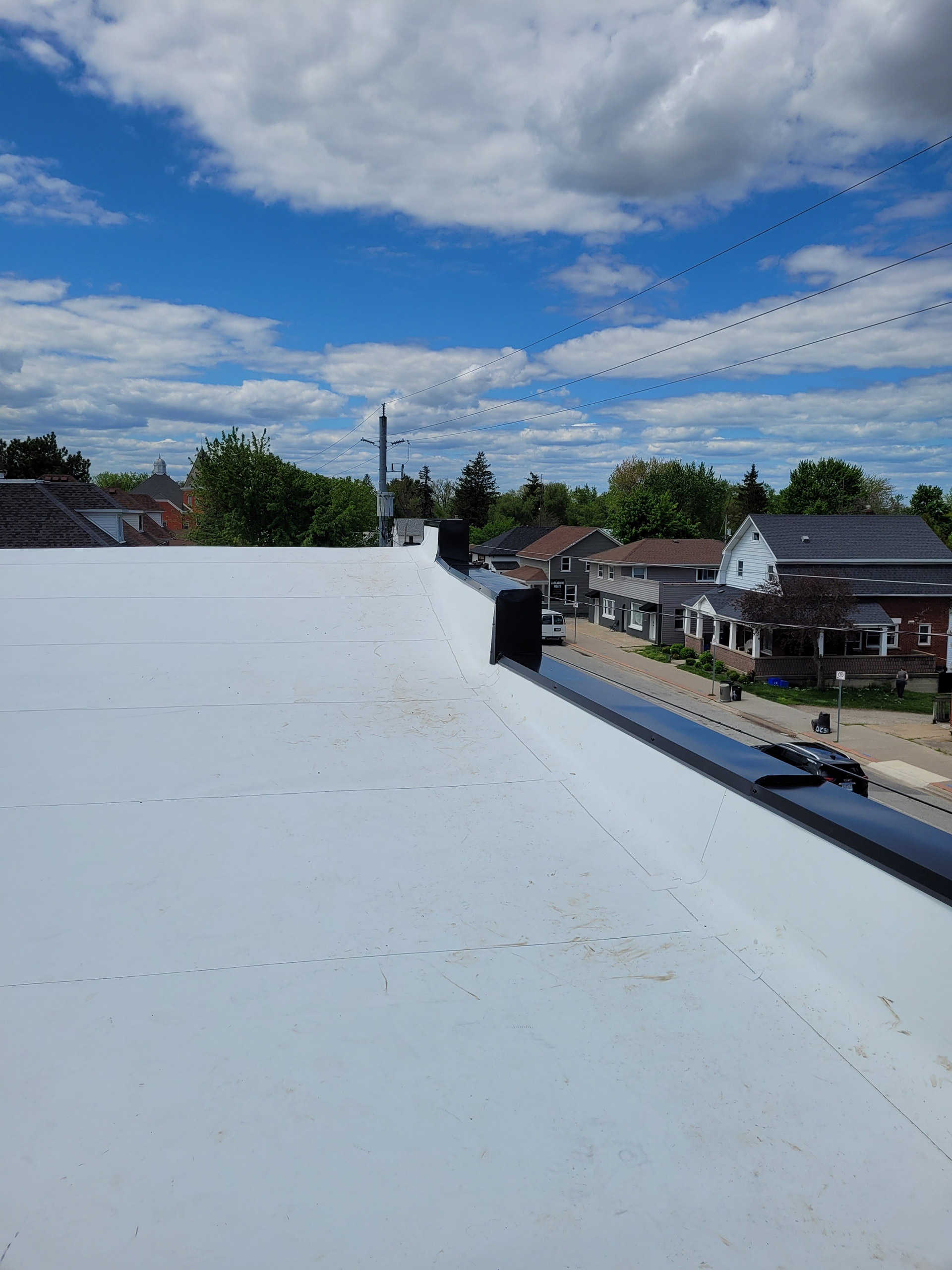 Miscellaneous roof and building work done by Accent roofing.